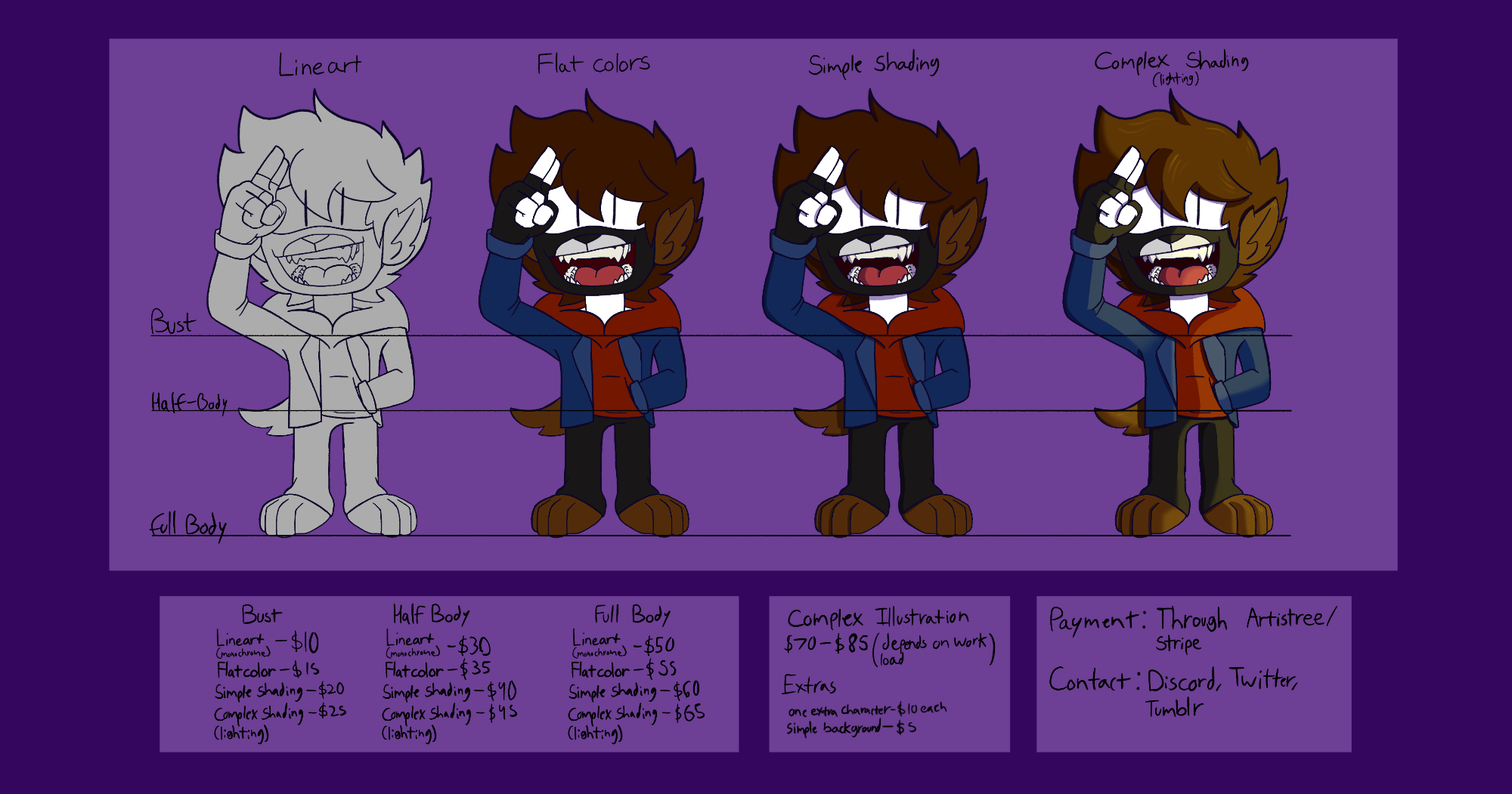 chaoticscrimblo's Commission Form | Artistree